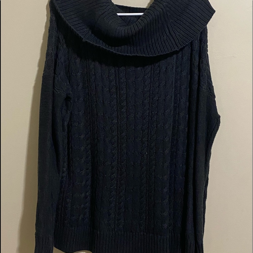Off shoulder sweater